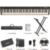 MilleLoom 88 Keys Portable Electric Piano Keyboard-2