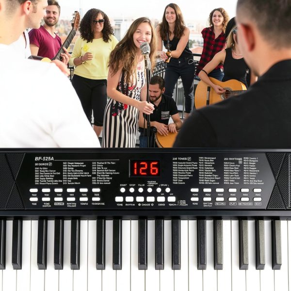 M SANMERSEN Portable Electronic Keyboard-1