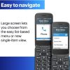 Lively Jitterbug Flip2 Android Flip Phone Red-8