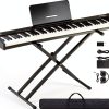 MilleLoom 88 Keys Portable Electric Piano Keyboard-0