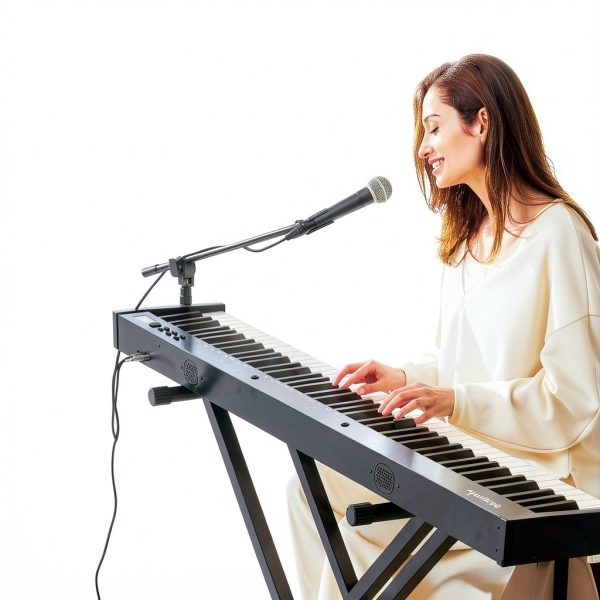 MilleLoom 88 Keys Portable Electric Piano Keyboard-5
