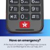 Lively Jitterbug Flip2 Android Flip Phone Red-4