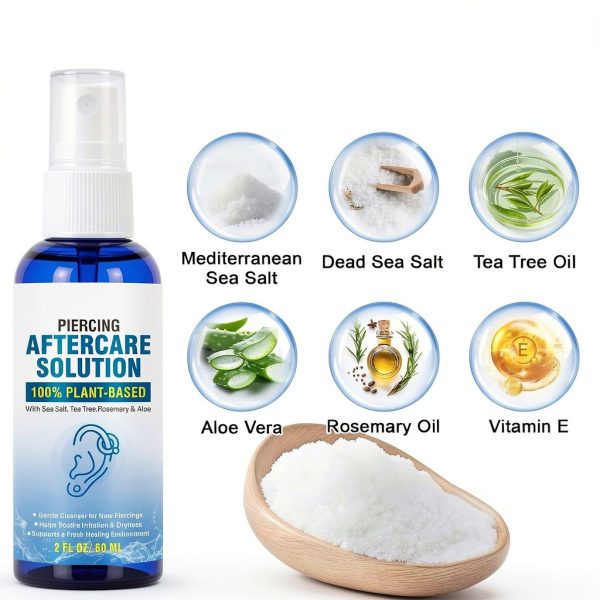 Piercing Aftercare Spray Ocnisdns Alcohol Free-5